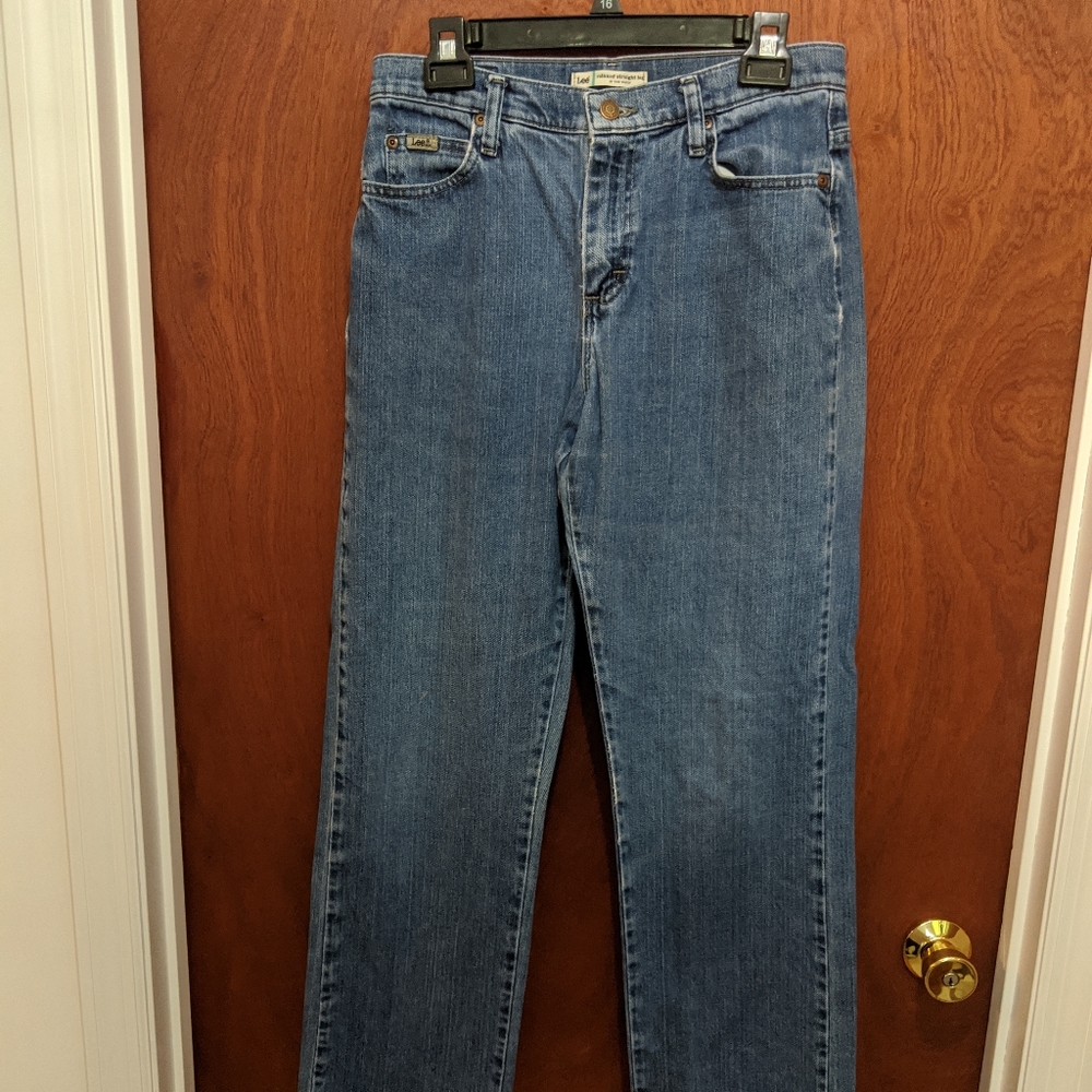 ladies blue jeans